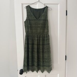 Olive green Banana Republic Cocktail Dress